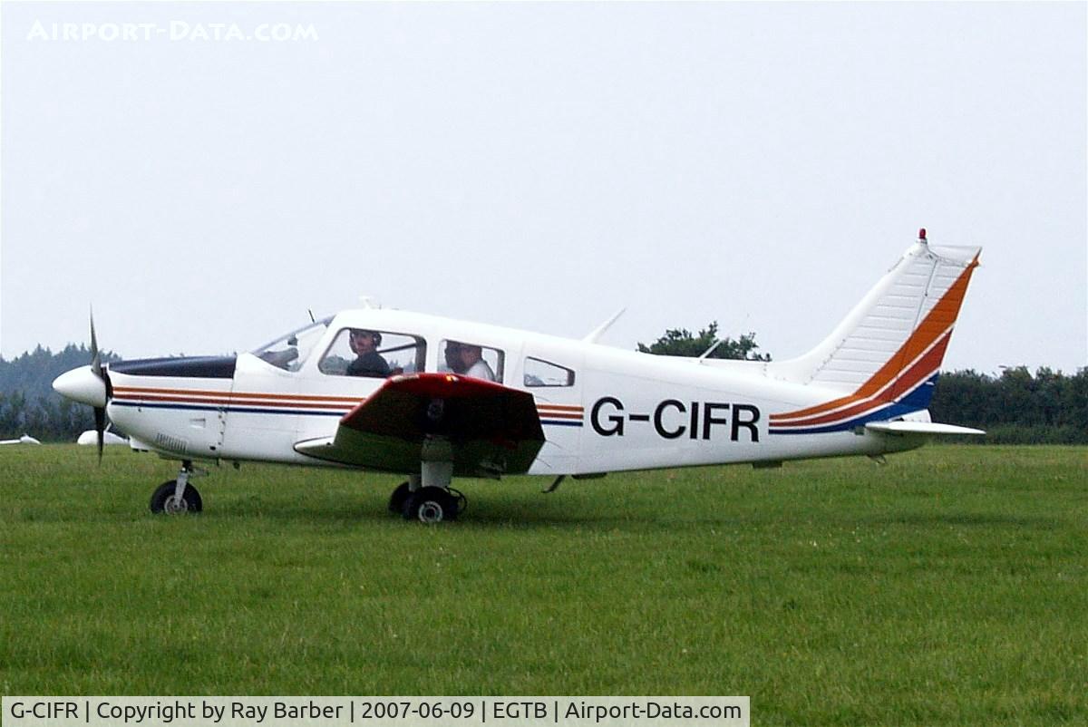 G-CIFR, 1976 Piper PA-28-181 Cherokee Archer II C/N 28-7790208, Piper PA-28-181 Archer II [28-7790208] Booker~G 09/06/2007