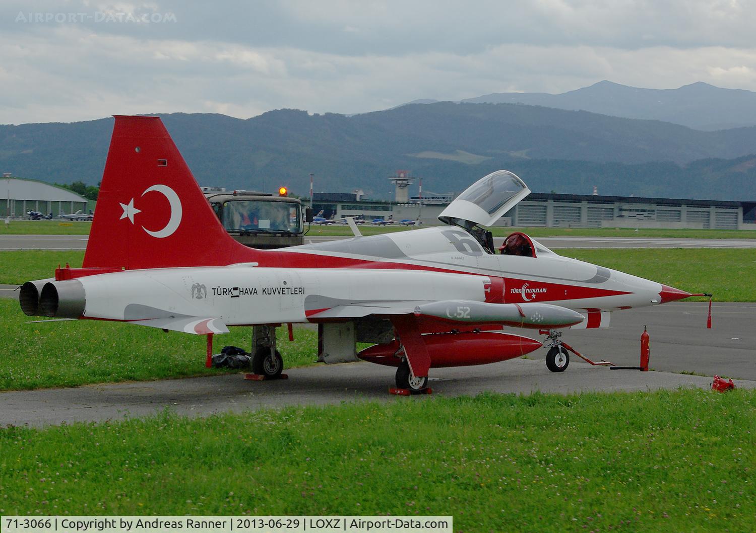 71-3066, 1971 Northrop NF-5A Freedom Fighter C/N 3066, Turkish Stars NF-5A
