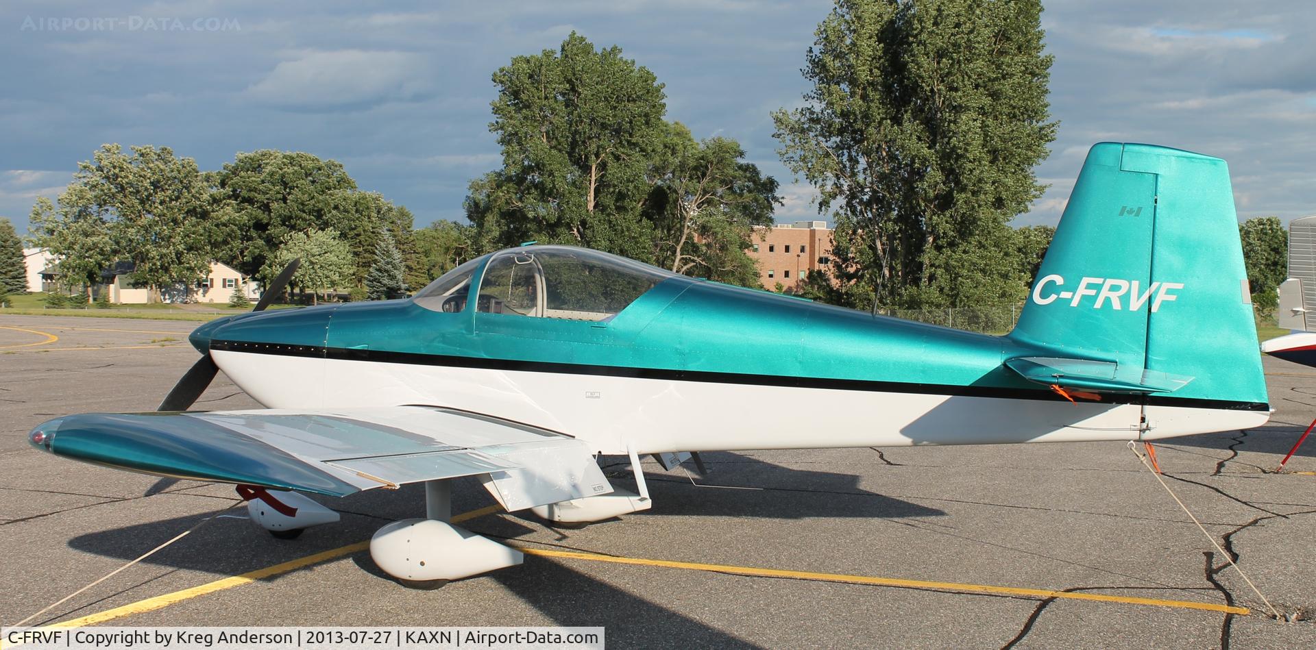 C-FRVF, 2005 Vans RV-7A C/N 71567, Vans RV-7AM on the line.