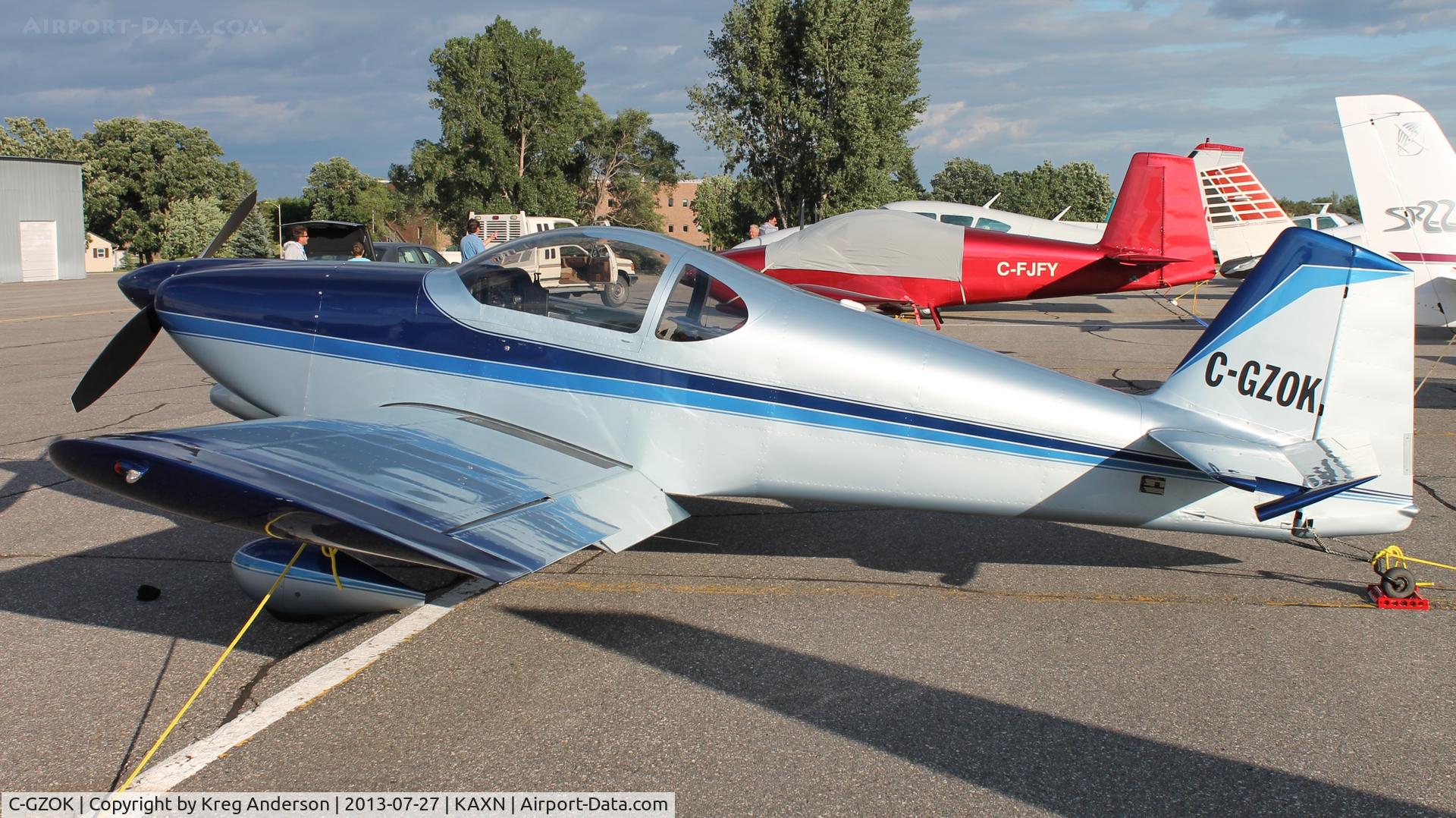 C-GZOK, 2001 Vans RV-6 C/N 22699, Vans RV-6 on the line.