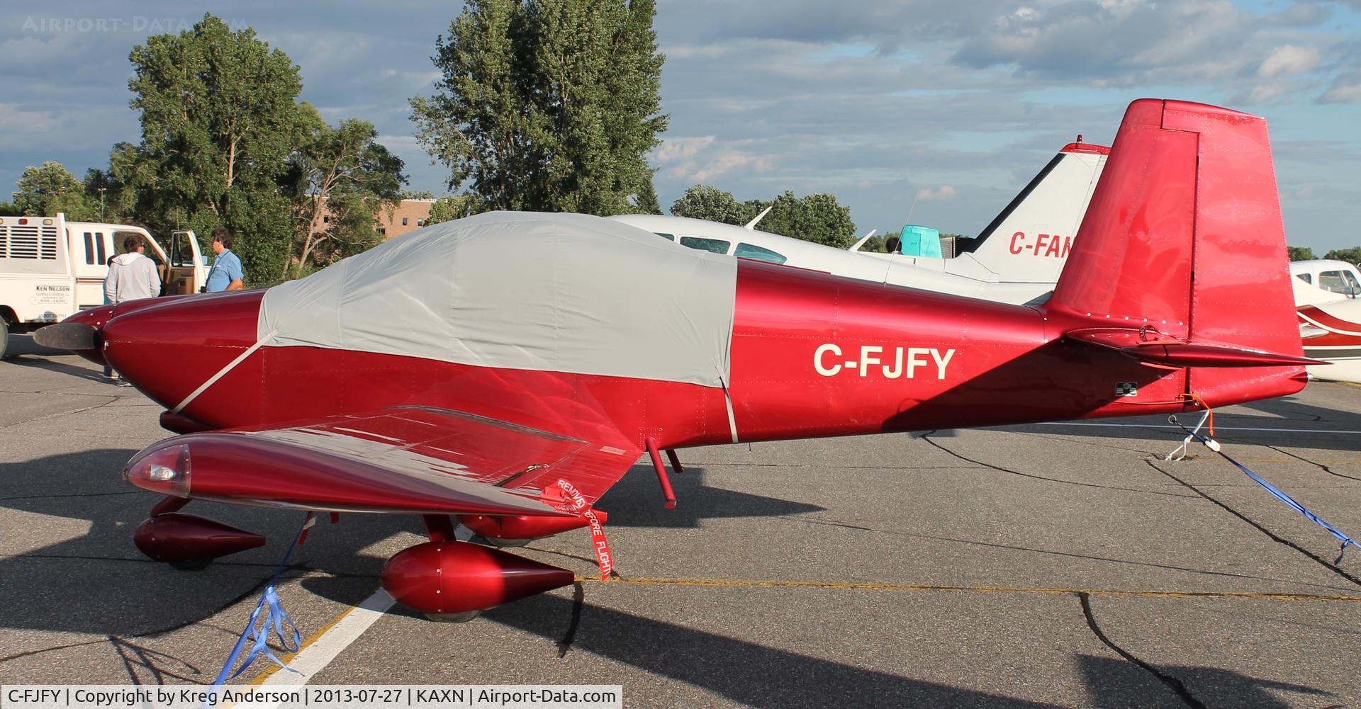 C-FJFY, 2006 Vans RV-9A C/N 90161, Vans RV-9A on the line.