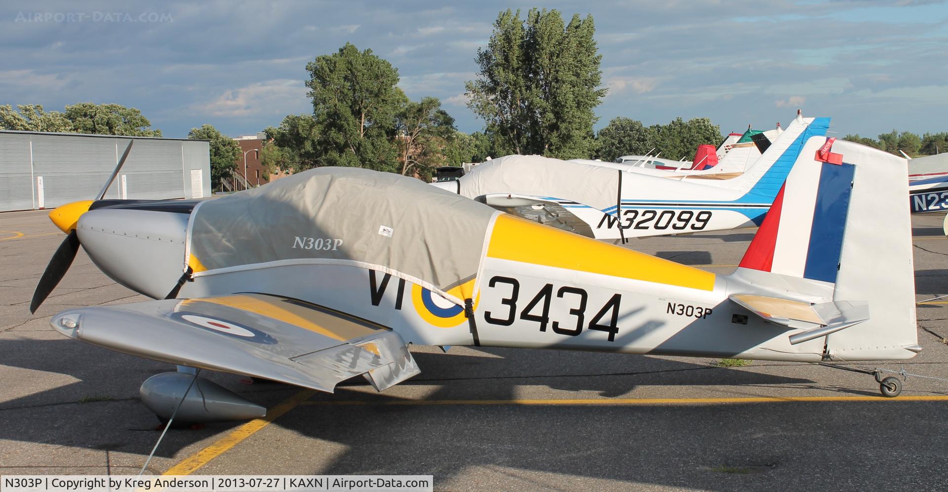 N303P, Vans RV-7 C/N 70885, Vans RV-7 on the line.