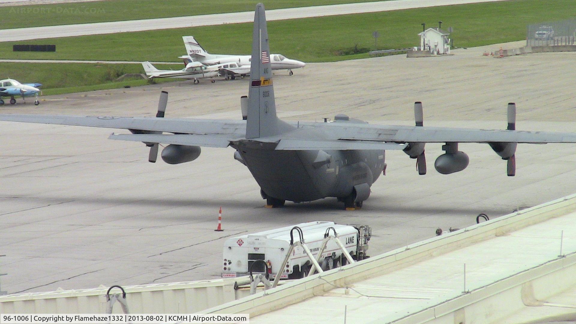 96-1006, 1996 Lockheed C-130H Hercules C/N 382-5426, C-130H-2 96-1006 parked on the Lane Aviation ramp.