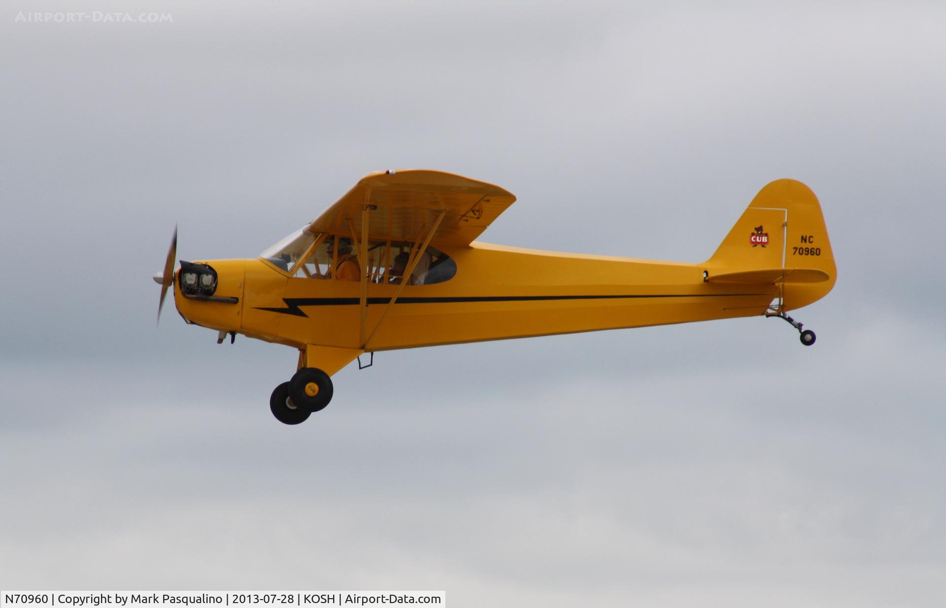 N70960, 1946 Piper J3C-65 Cub C/N 17986, Piper J3C-65