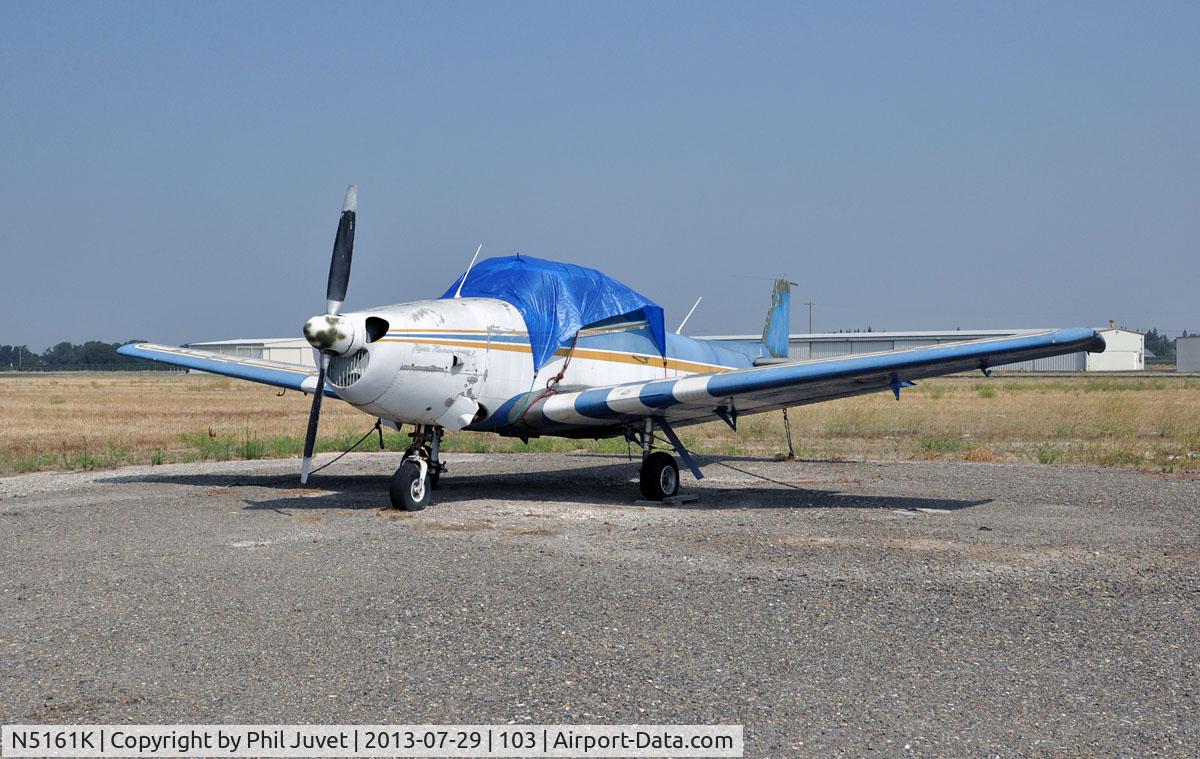 N5161K, 1950 Ryan Navion B C/N NAV-4-2061B, Sitting derelict at the Lodi Airport, California.