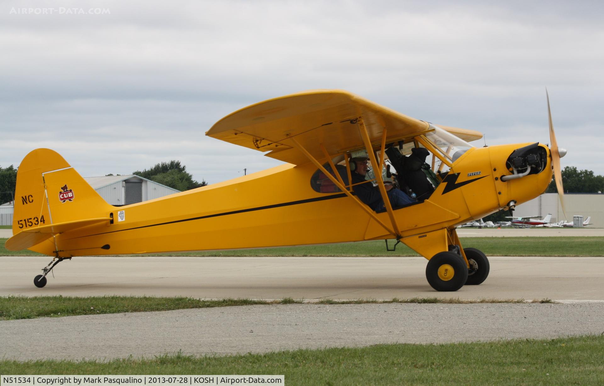N51534, 1943 Piper J3C-65 Cub C/N 10455, Piper J3C-65