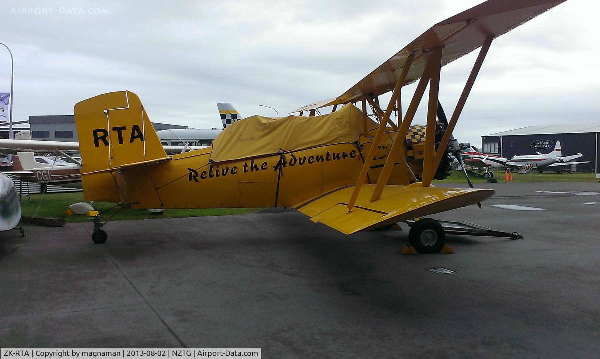 ZK-RTA, Grumman G-164A C/N 441, Still flies regularly