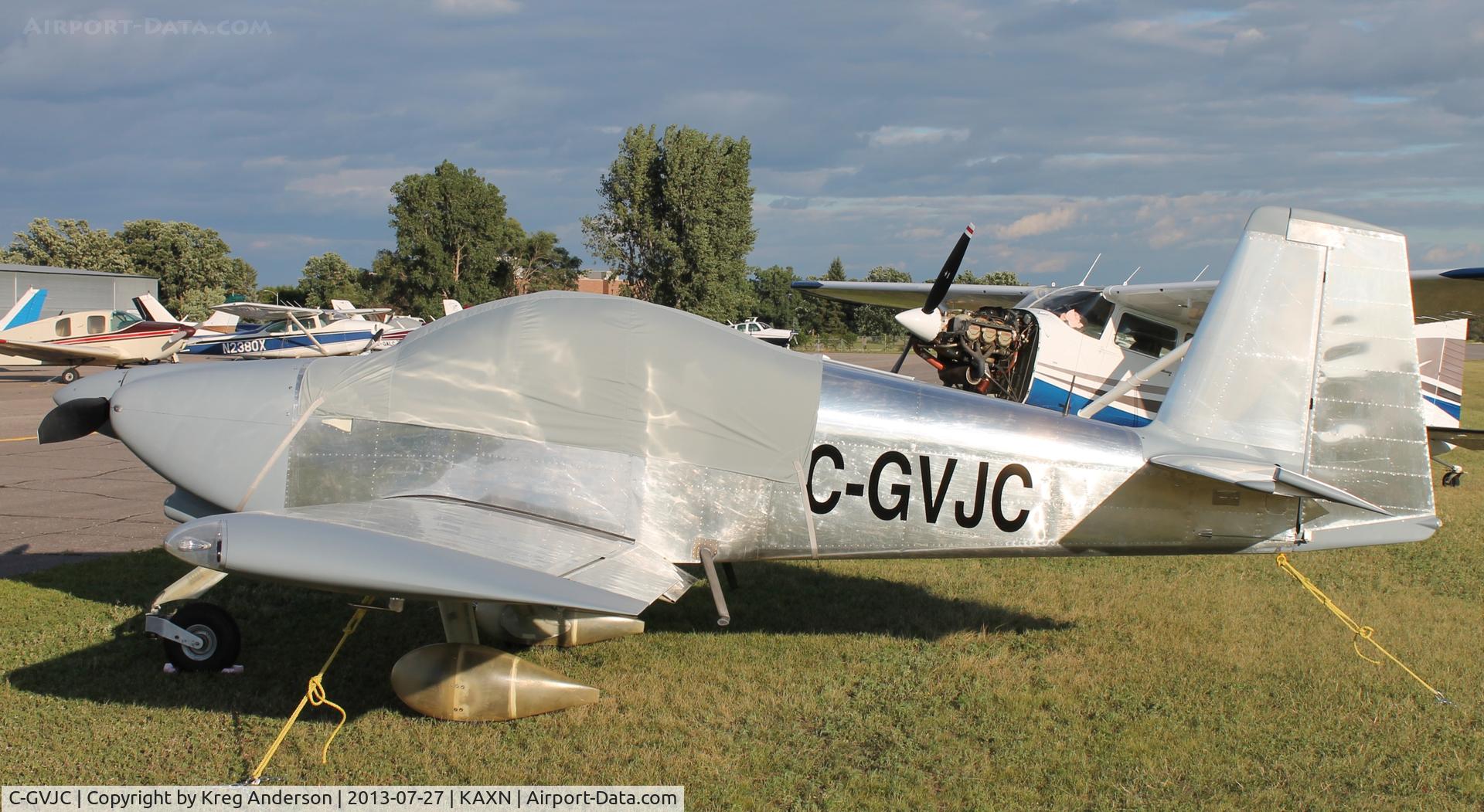 C-GVJC, 2012 Vans RV-7A C/N 72268, Vans RV-7A in overflow parking.