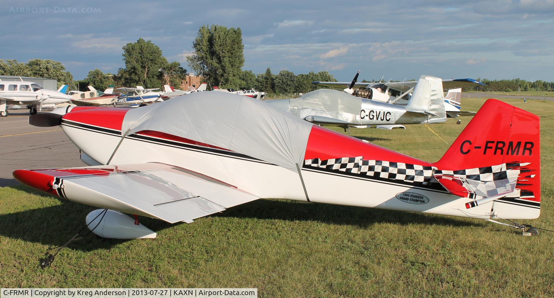 C-FRMR, 1998 Vans RV-6 C/N 25078, Vans RV-6 in overflow parking.
