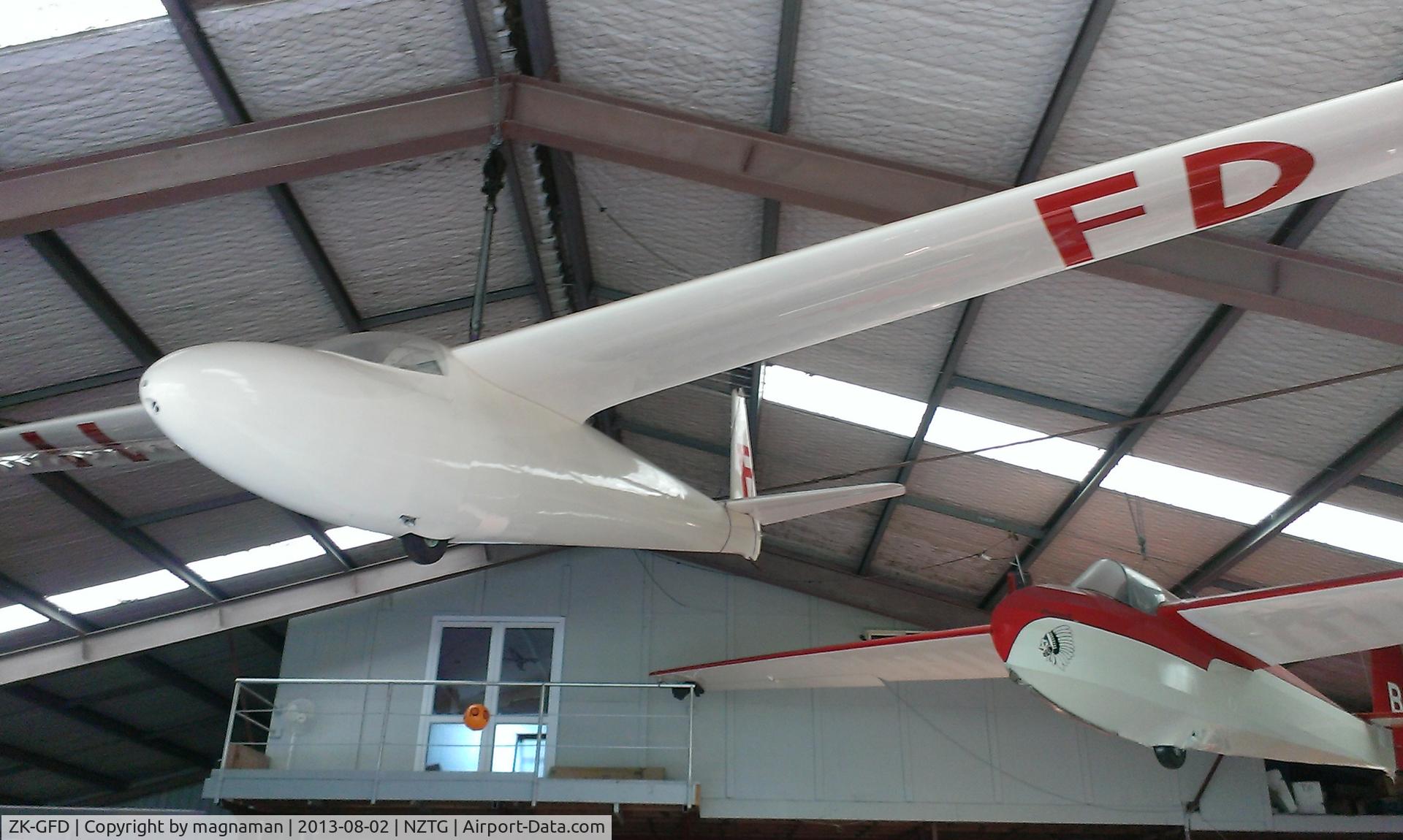 ZK-GFD, Schleicher Ka-6CR Rhonsegler C/N 1, At museum