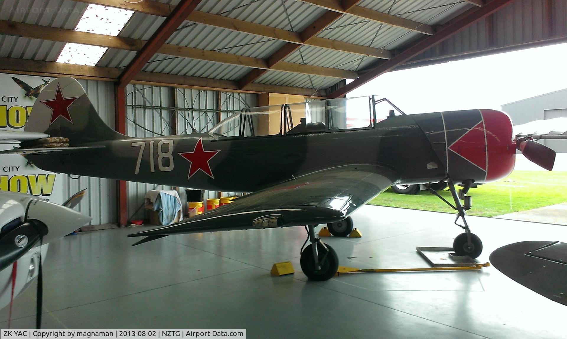ZK-YAC, Yakovlev Yak-52 C/N 822108, Nice russian scheme