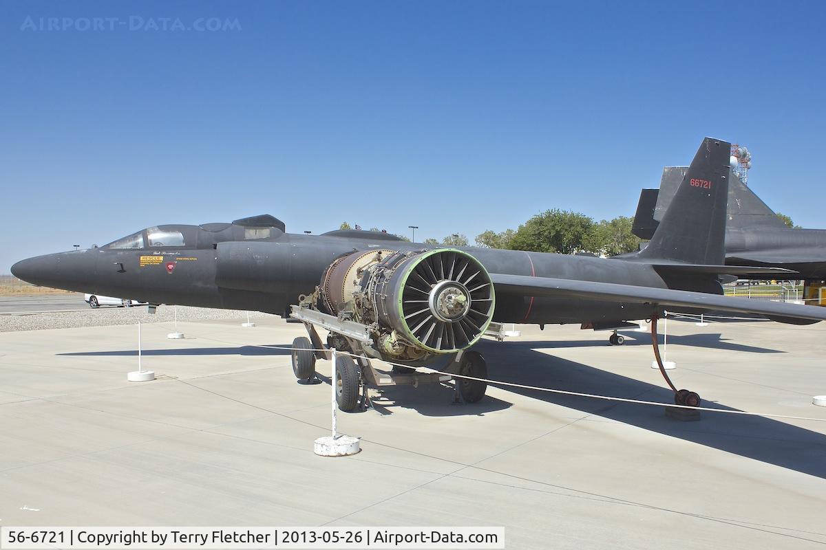 56-6721, 1956 Lockheed U-2A C/N 388, Exhibited at the Joe Davies Heritage Airpark at Palmdale Plant 42, Palmdale, California