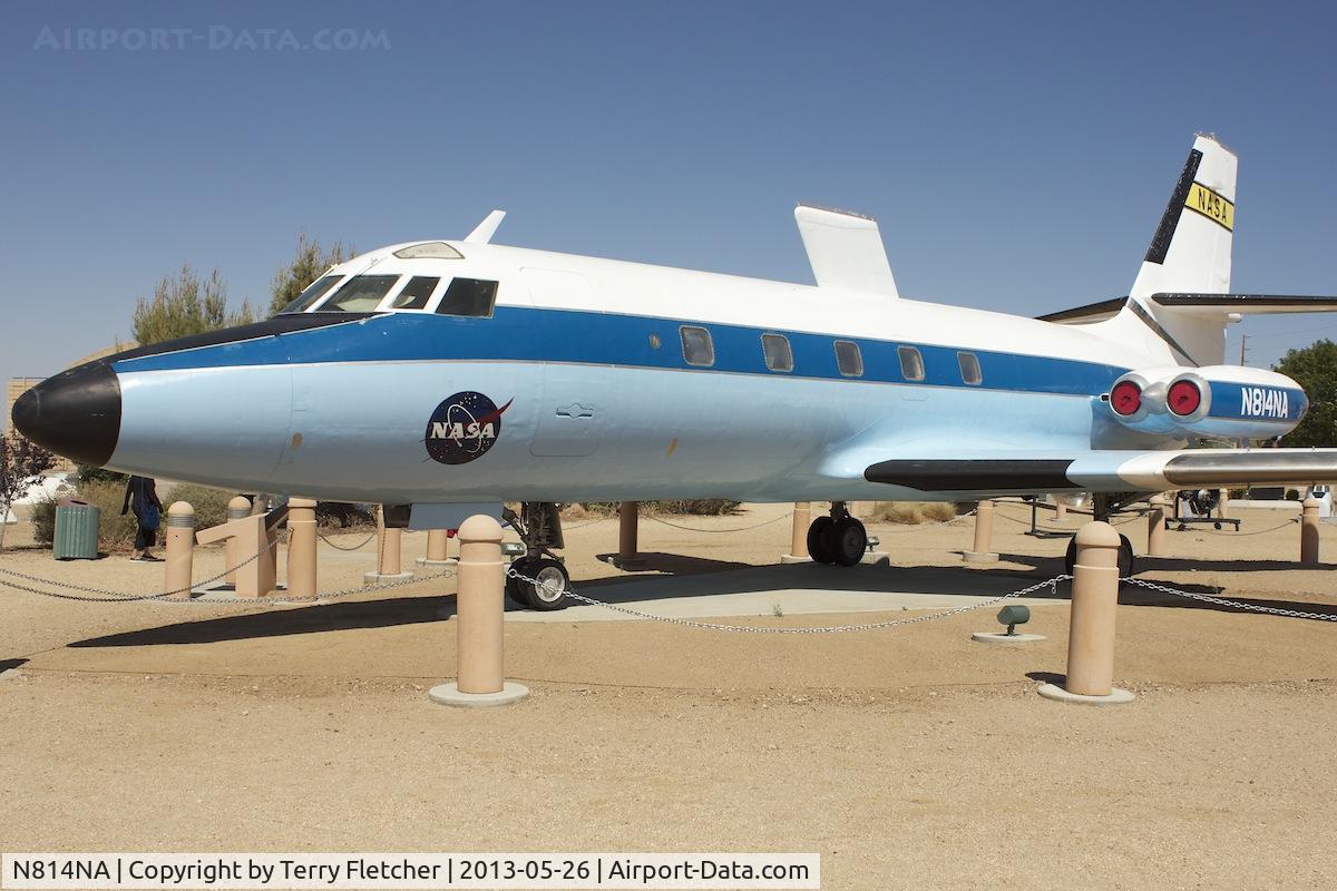 N814NA, 1961 Lockheed L-1329 Jetstar 6 C/N 5003, Exhibited at the Joe Davies Heritage Airpark at Palmdale Plant 42, Palmdale, California