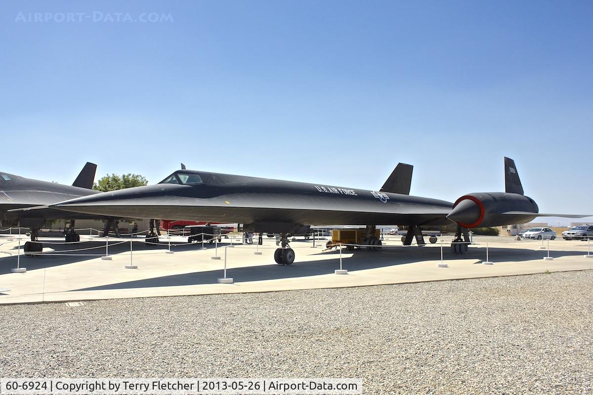 60-6924, 1960 Lockheed A-12 Blackbird C/N 121, Exhibited at the Joe Davies Heritage Airpark at Palmdale Plant 42, Palmdale, California
