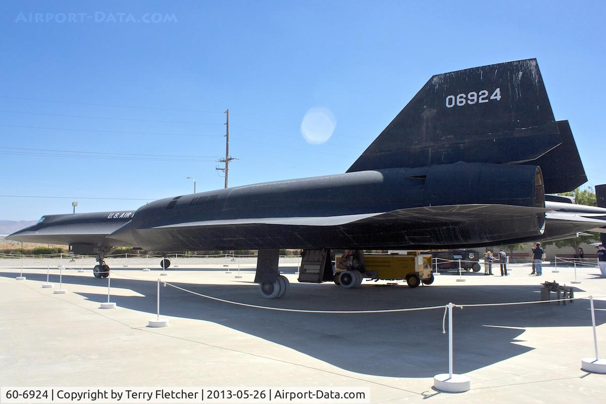 60-6924, 1960 Lockheed A-12 Blackbird C/N 121, Exhibited at the Joe Davies Heritage Airpark at Palmdale Plant 42, Palmdale, California