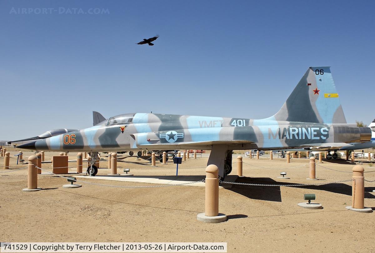741529, 1974 Northrop F-5E Tiger II C/N R.1187, Exhibited at the Joe Davies Heritage Airpark at Palmdale Plant 42, Palmdale, California