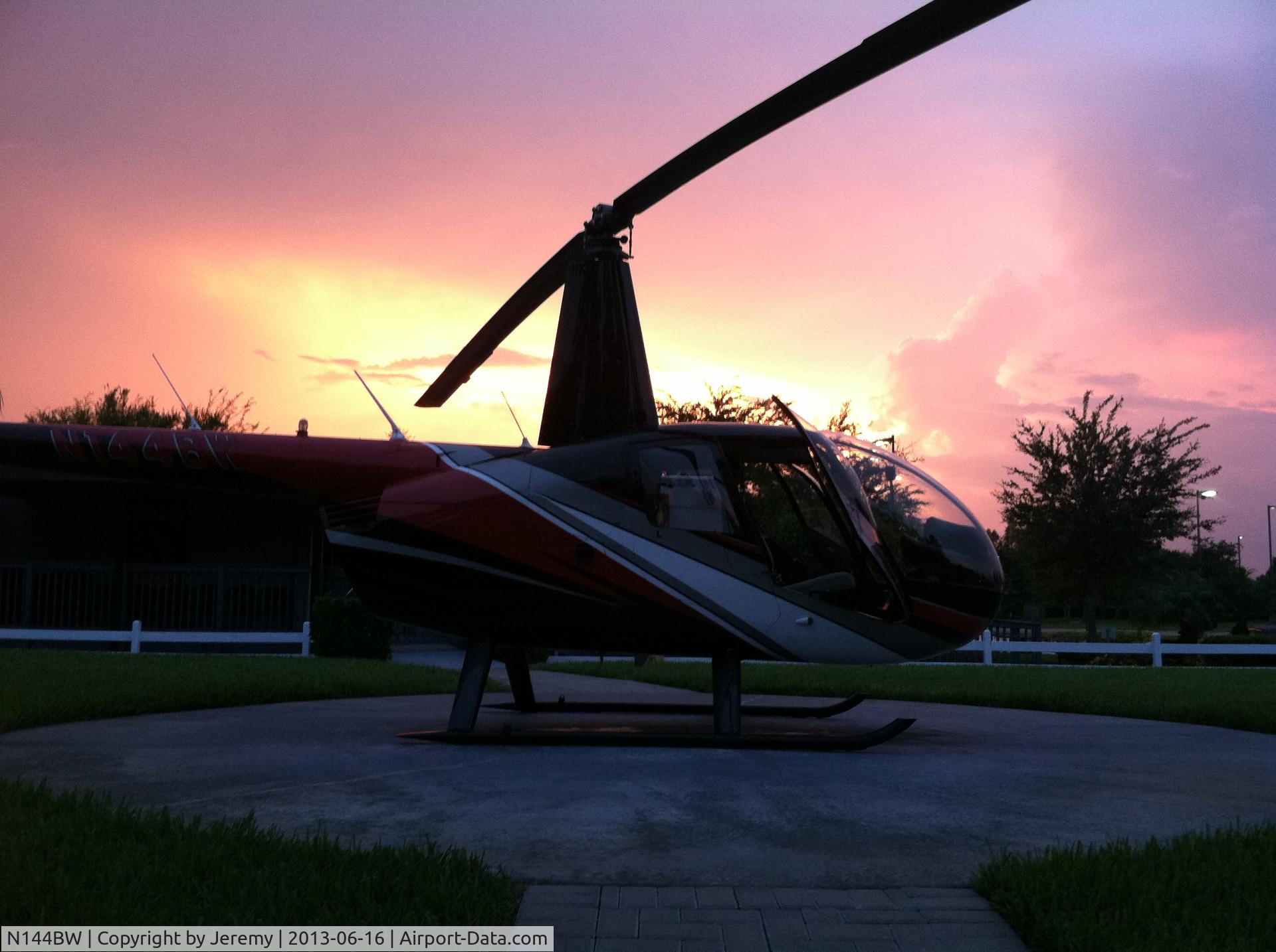 N144BW, 2007 Robinson R44 II C/N 12076, Tour helicopter in Orlando, FL