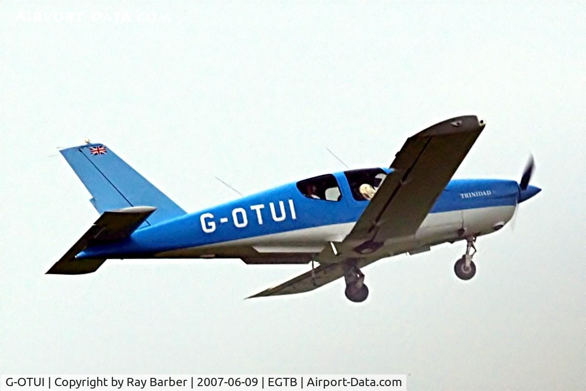 G-OTUI, 1990 Socata TB-20 Trinidad C/N 1096, Socata TB-20 Trinidad [1096] Booker~G 09/06/2007