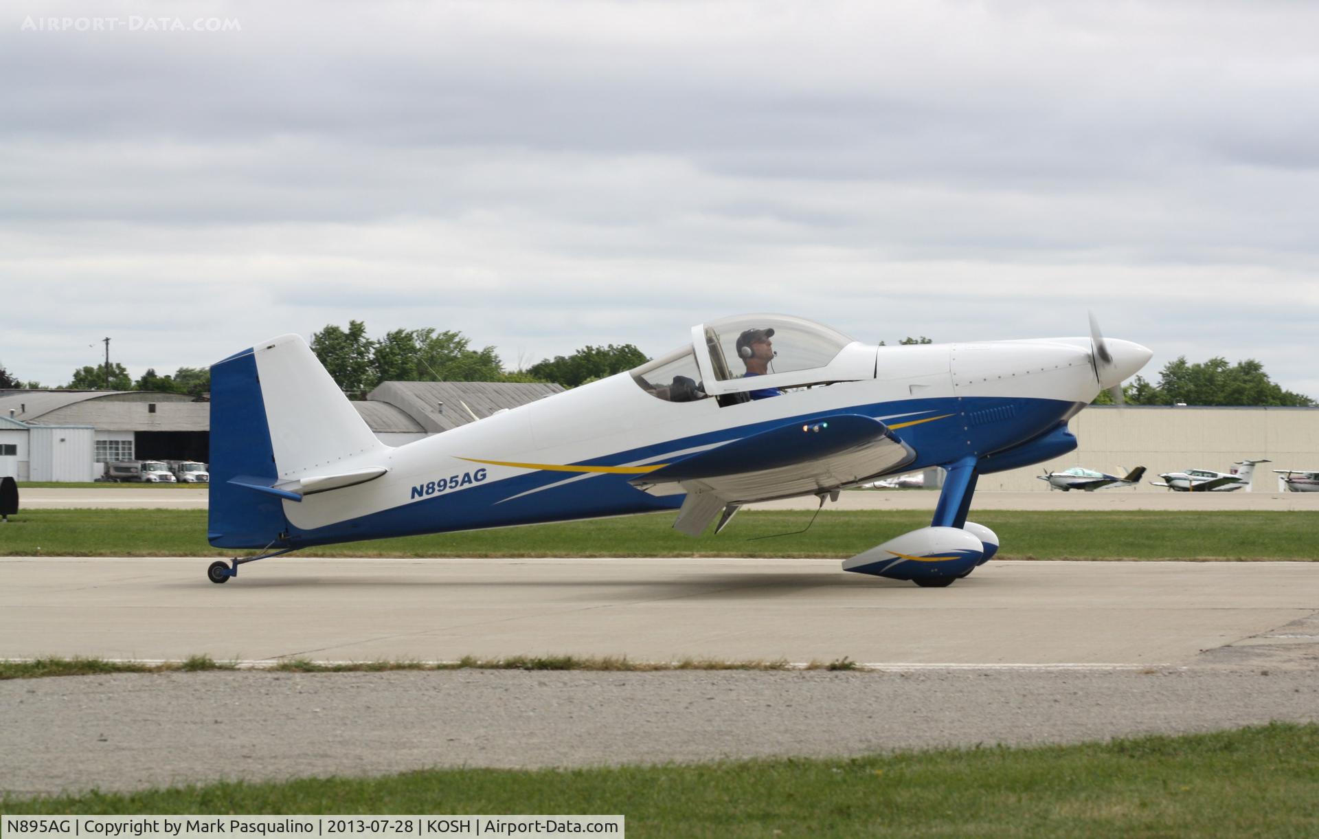 N895AG, Vans RV-6 C/N 25235, Vans RV-6