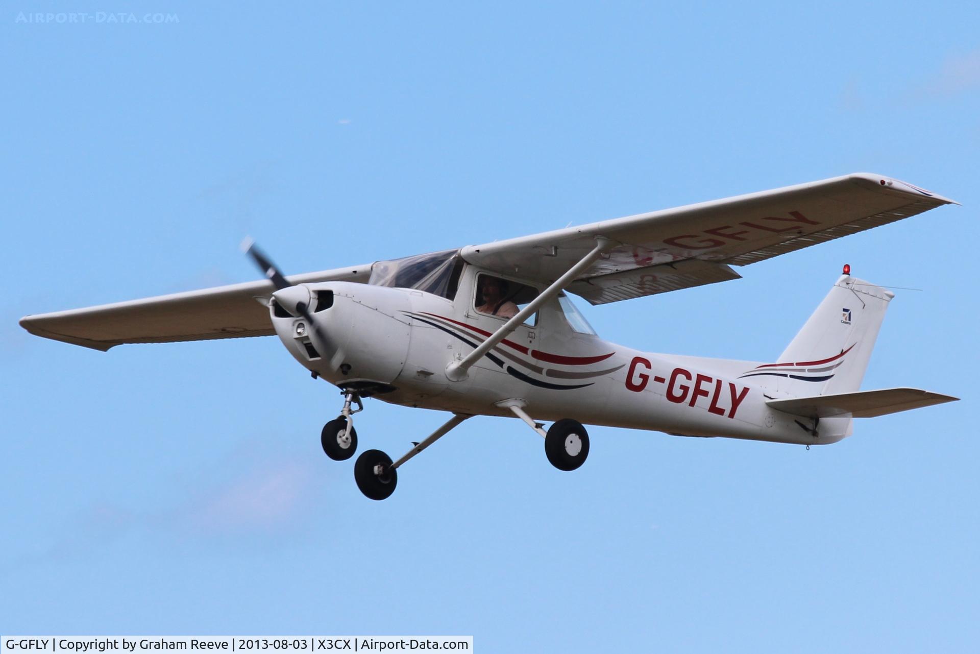 G-GFLY, 1972 Reims F150L C/N 0822, Just airbourne from Northrepps.