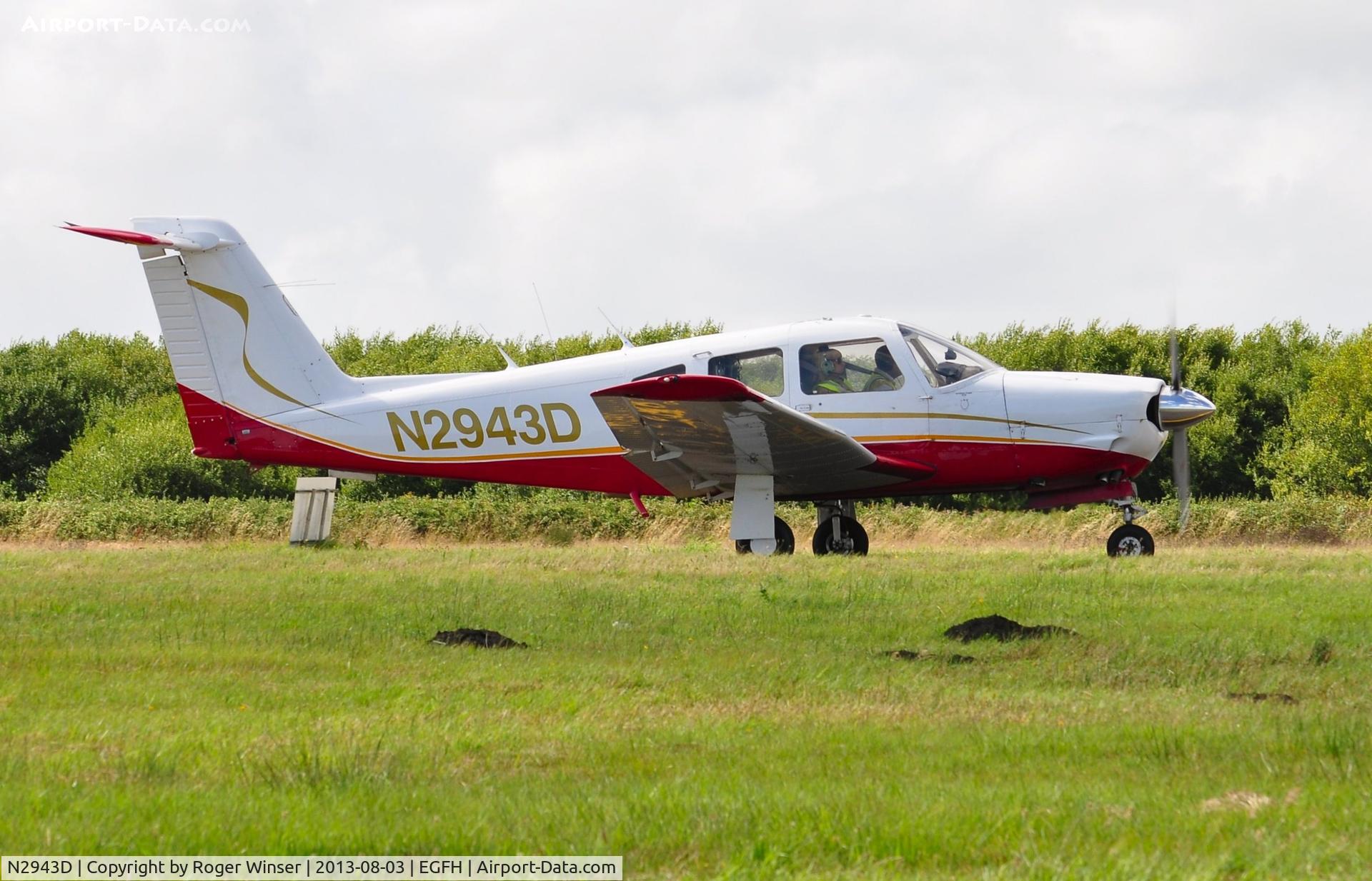 N2943D, 1979 Piper PA-28RT-201 Arrow IV C/N 28R7918231, Visiting Cherokee Arrow IV.