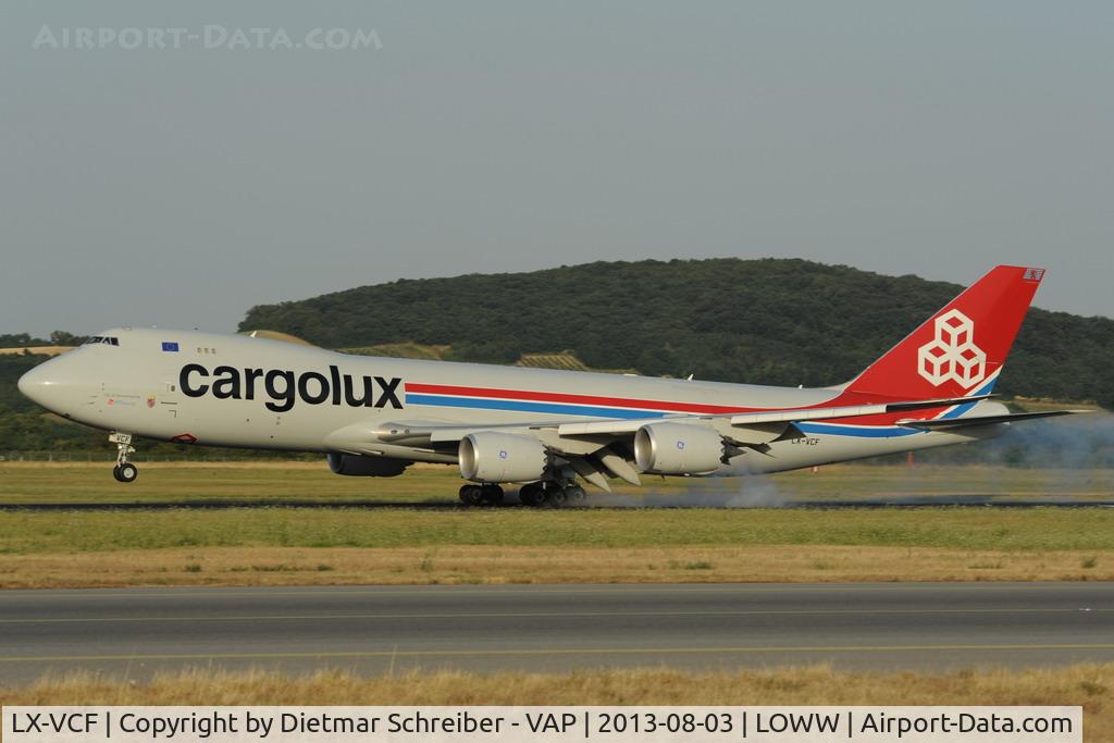 LX-VCF, 2012 Boeing 747-8R7F C/N 35811, Cargolux 747-8