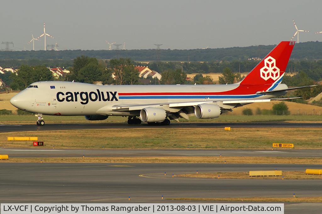 LX-VCF, 2012 Boeing 747-8R7F C/N 35811, Cargolux Boeing 747-800