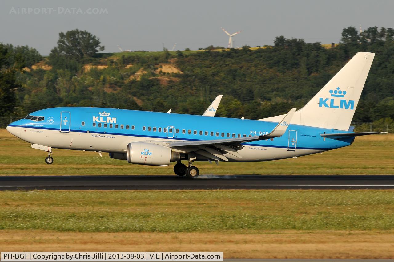 PH-BGF, 2008 Boeing 737-7K2 C/N 30365, KLM