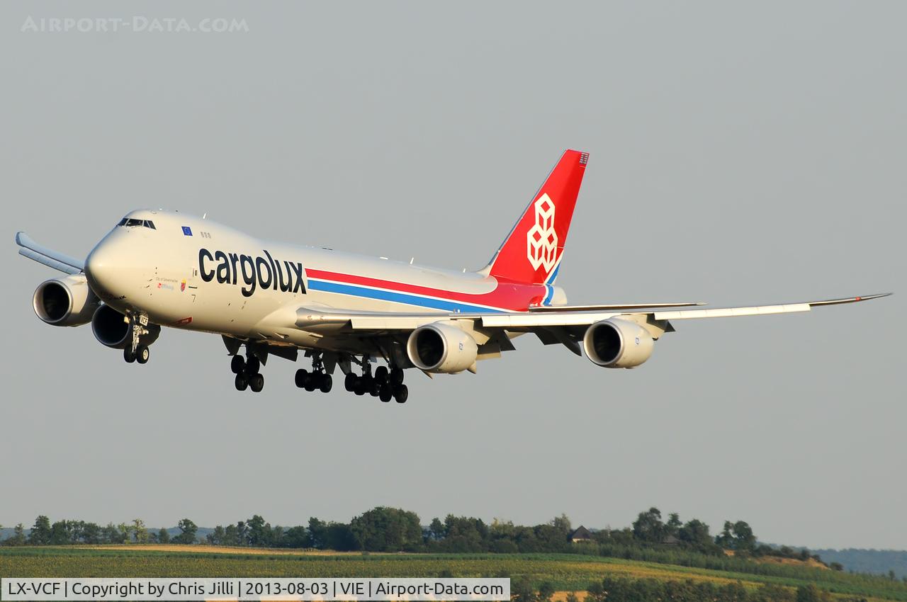 LX-VCF, 2012 Boeing 747-8R7F C/N 35811, Cargolux