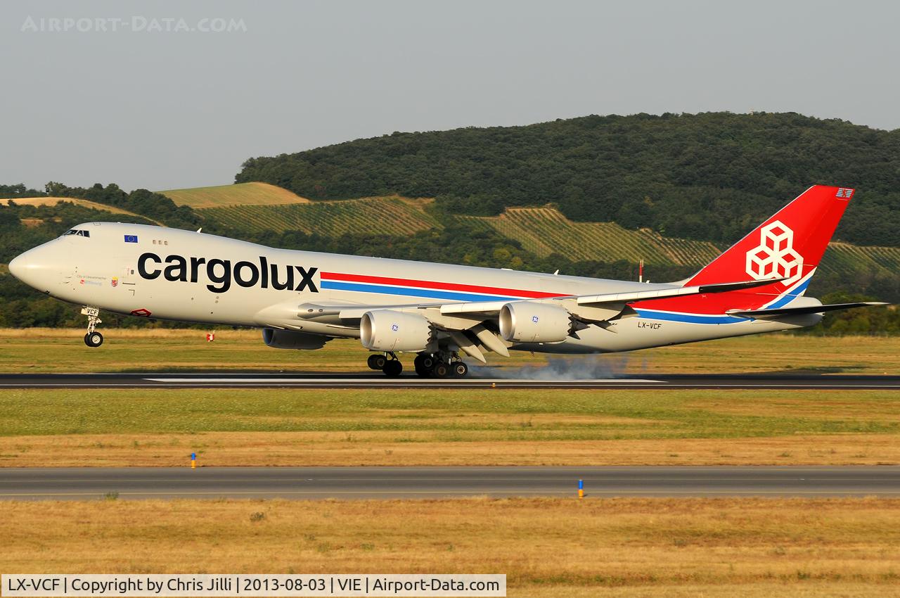LX-VCF, 2012 Boeing 747-8R7F C/N 35811, Cargolux