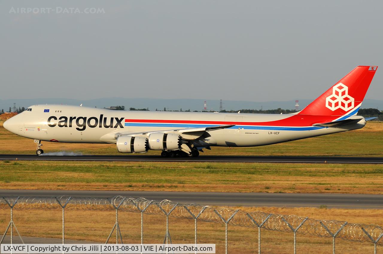 LX-VCF, 2012 Boeing 747-8R7F C/N 35811, Cargolux