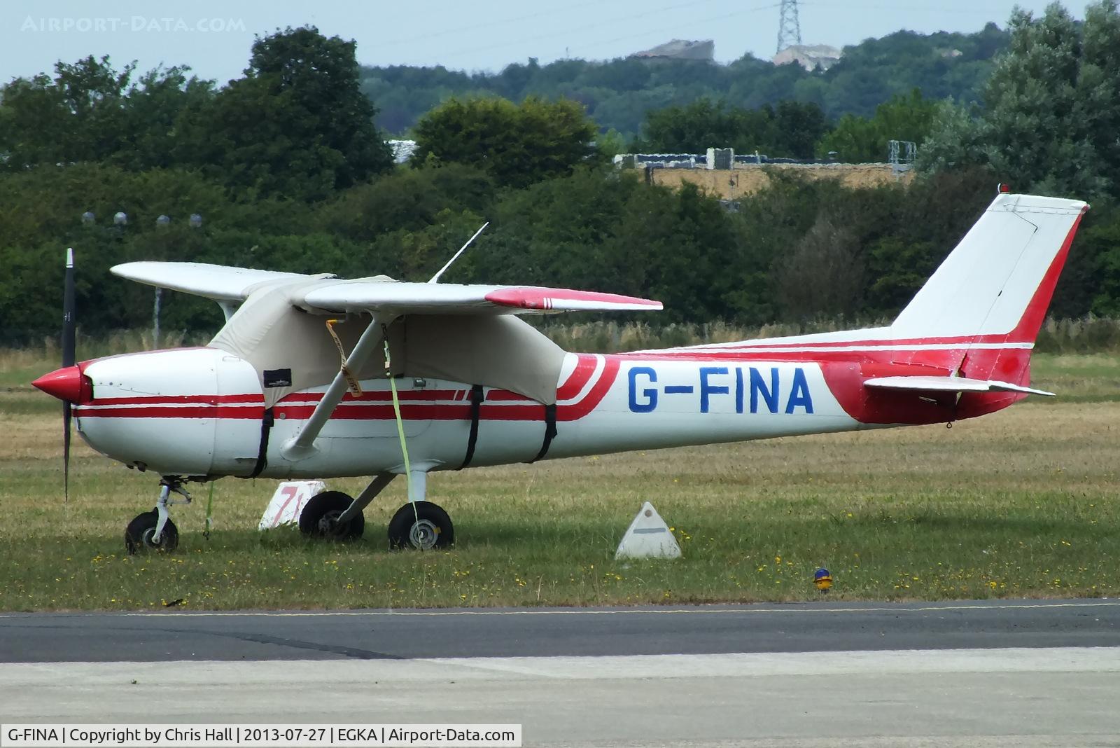 G-FINA, 1972 Reims F150L C/N 0826, former Turweston resident now based at Shoreham