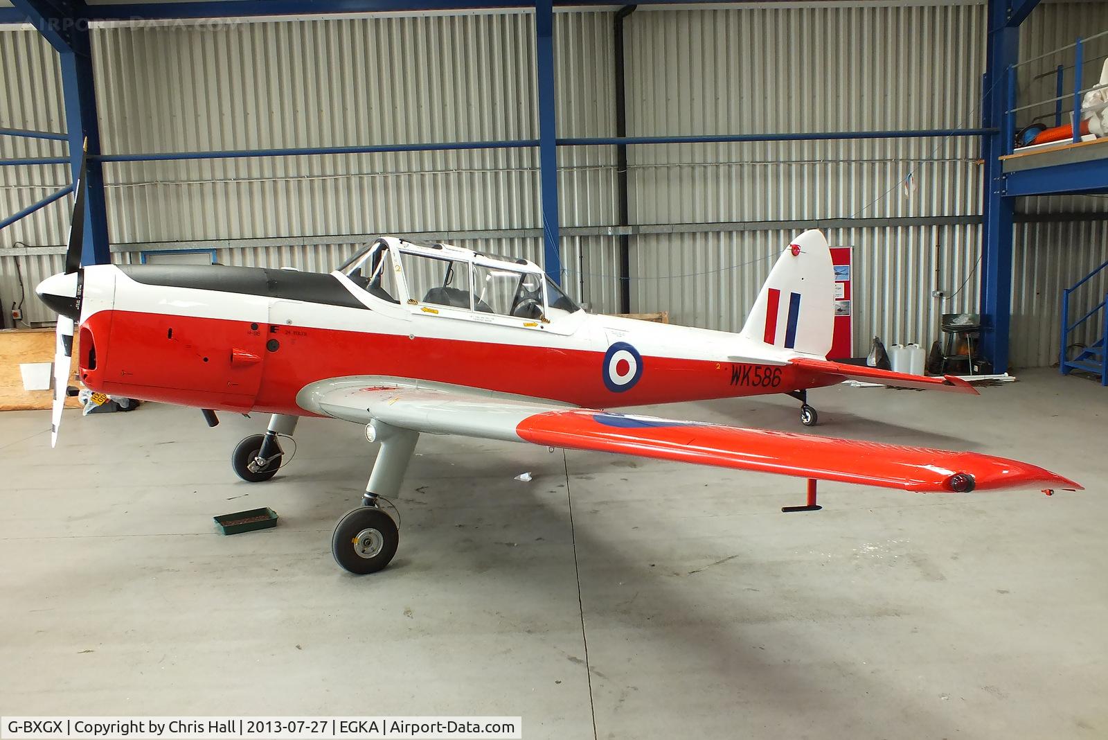G-BXGX, 1952 De Havilland DHC-1 Chipmunk T.10 C/N C1/0609, The Real Flying Company Ltd