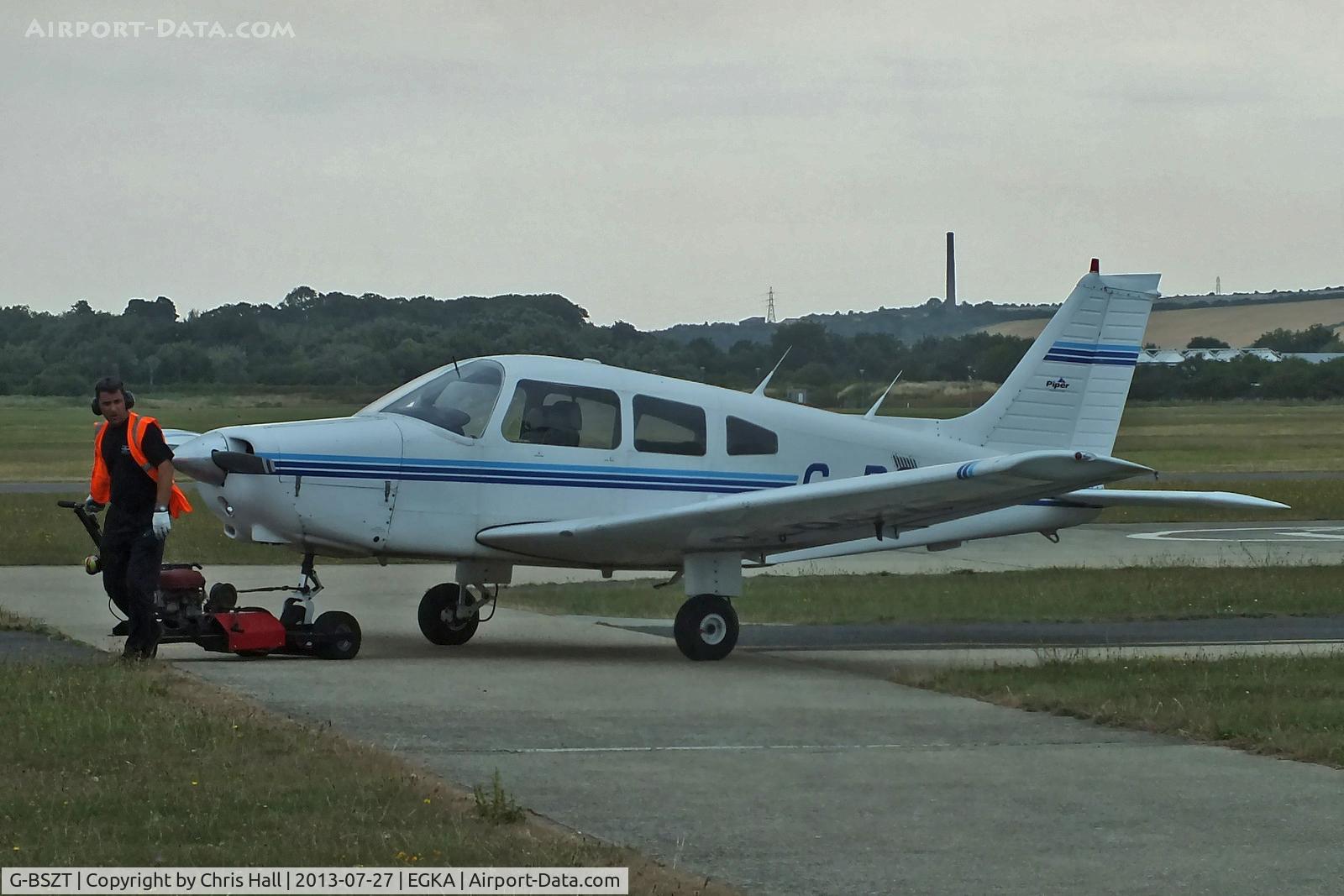 G-BSZT, 1981 Piper PA-28-161 Warrior II C/N 28-8116027, privately owned
