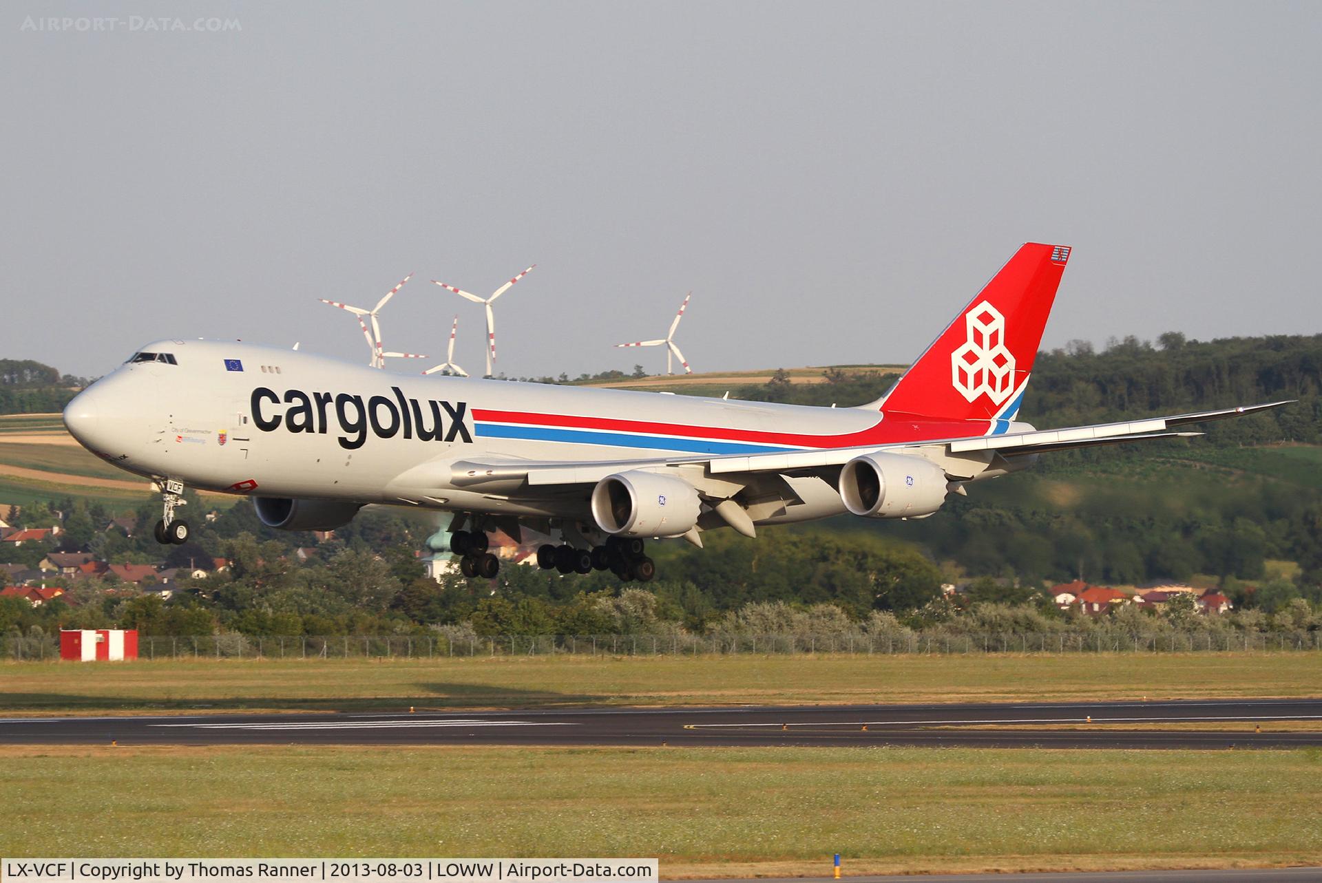 LX-VCF, 2012 Boeing 747-8R7F C/N 35811, Cargolux Boeing 747-8F