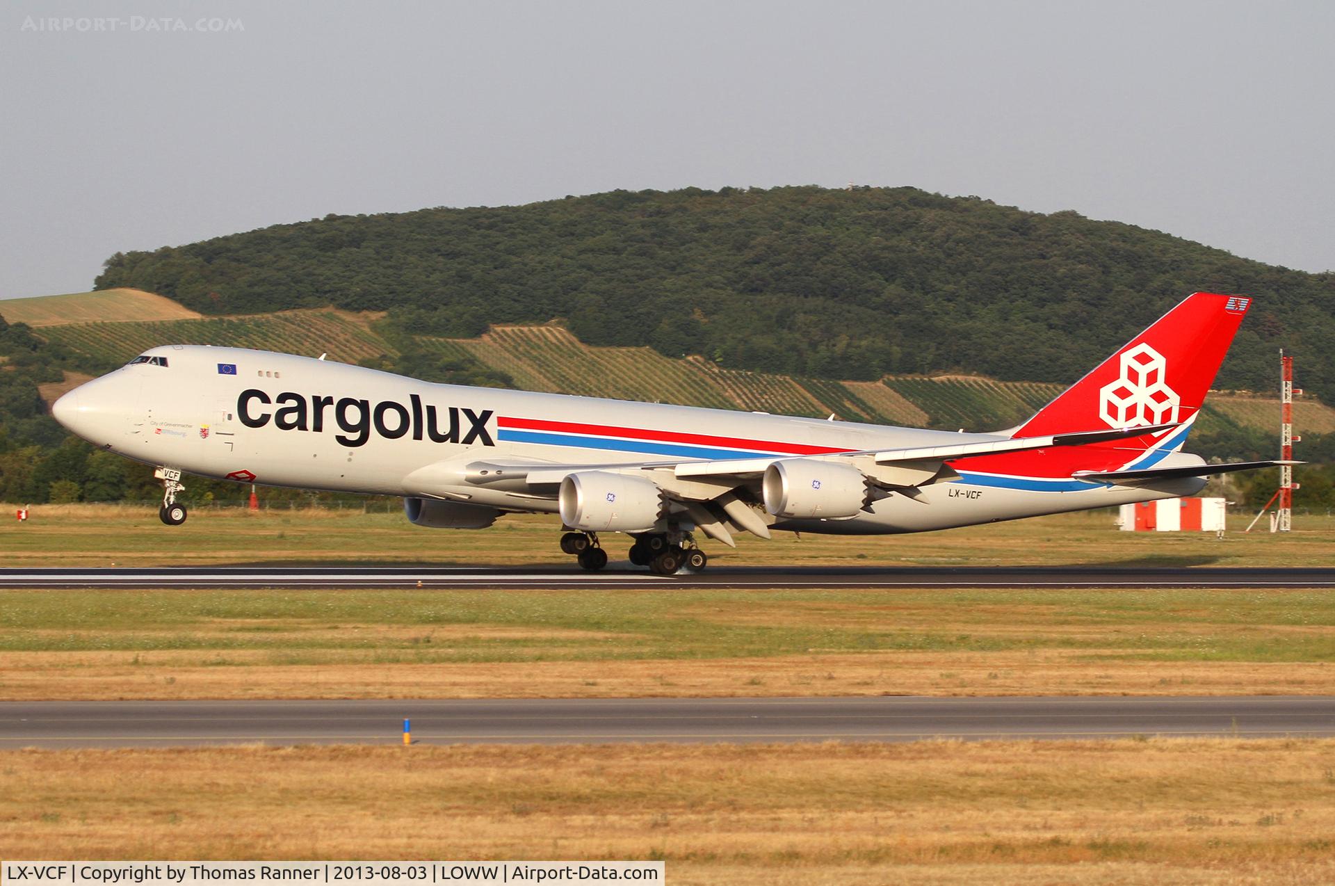 LX-VCF, 2012 Boeing 747-8R7F C/N 35811, Cargolux Boeing 747-8F