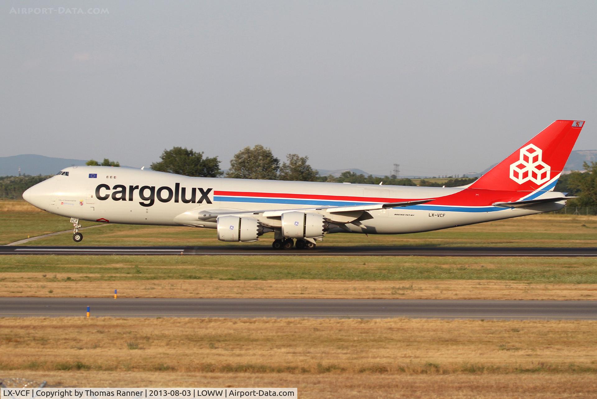LX-VCF, 2012 Boeing 747-8R7F C/N 35811, Cargolux Boeing 747-8F