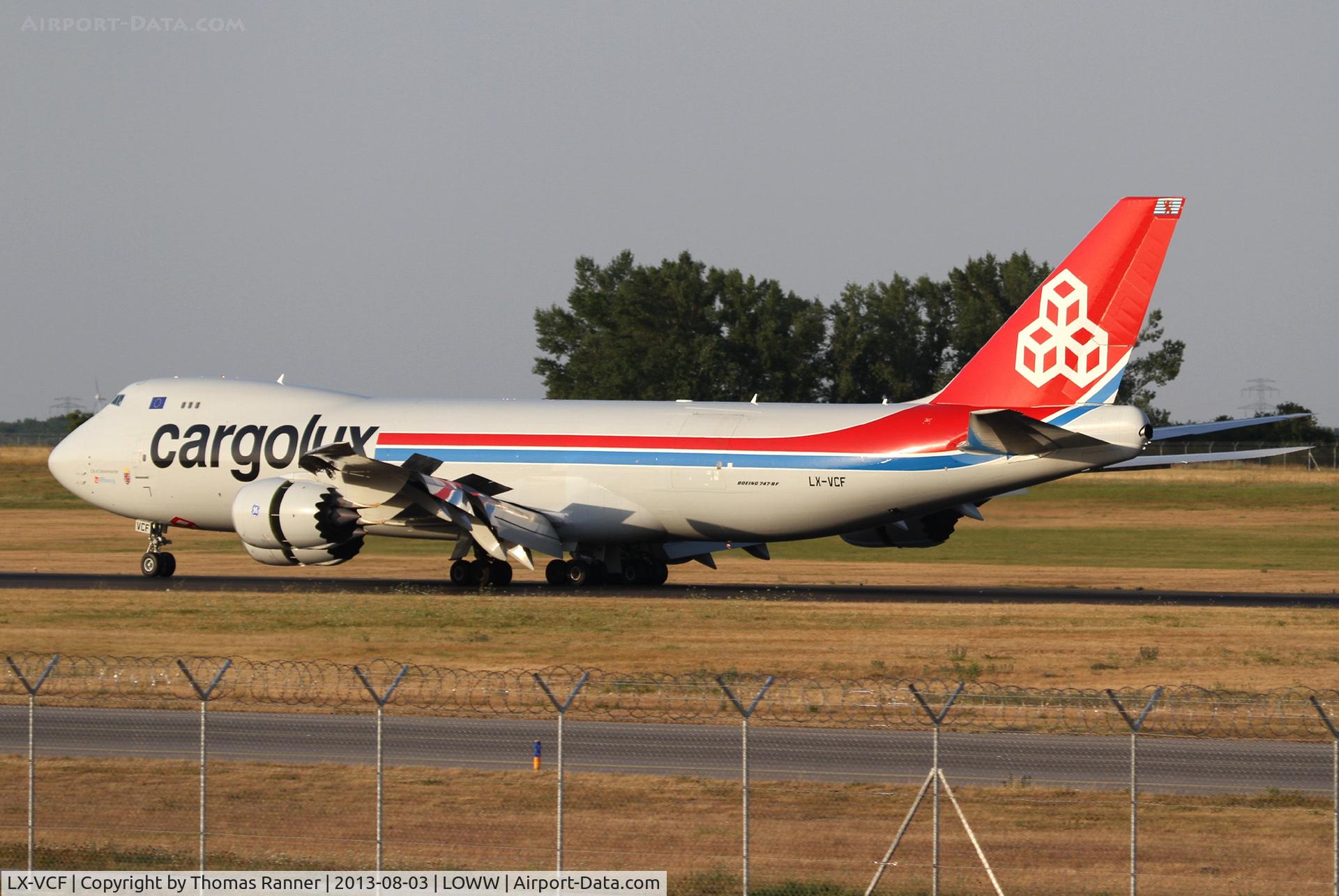 LX-VCF, 2012 Boeing 747-8R7F C/N 35811, Cargolux Boeing 747-8F