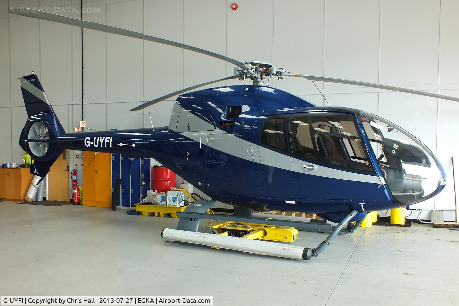 G-UYFI, 2008 Eurocopter EC-120B Colibri C/N 1565, Papa Fly Ltd