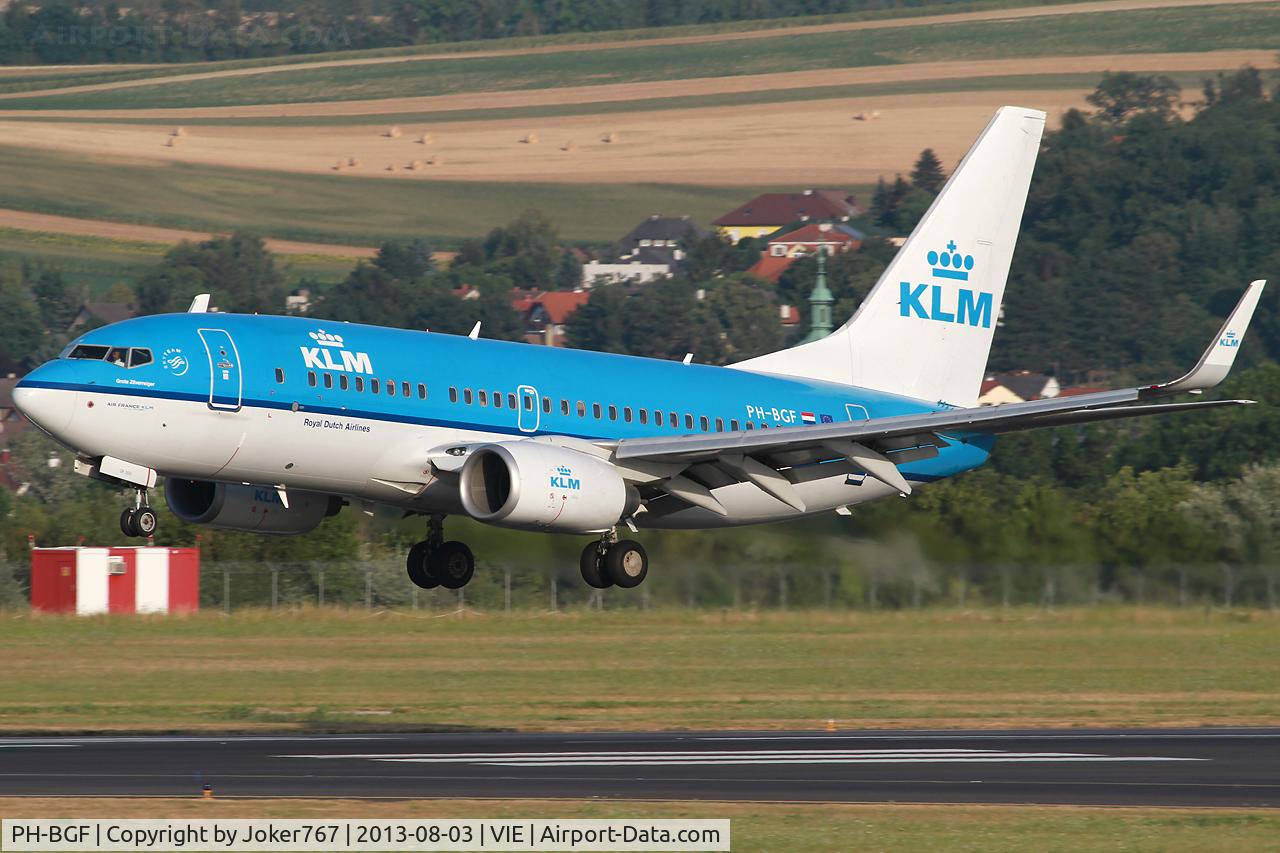 PH-BGF, 2008 Boeing 737-7K2 C/N 30365, KLM - Royal Dutch Airlines