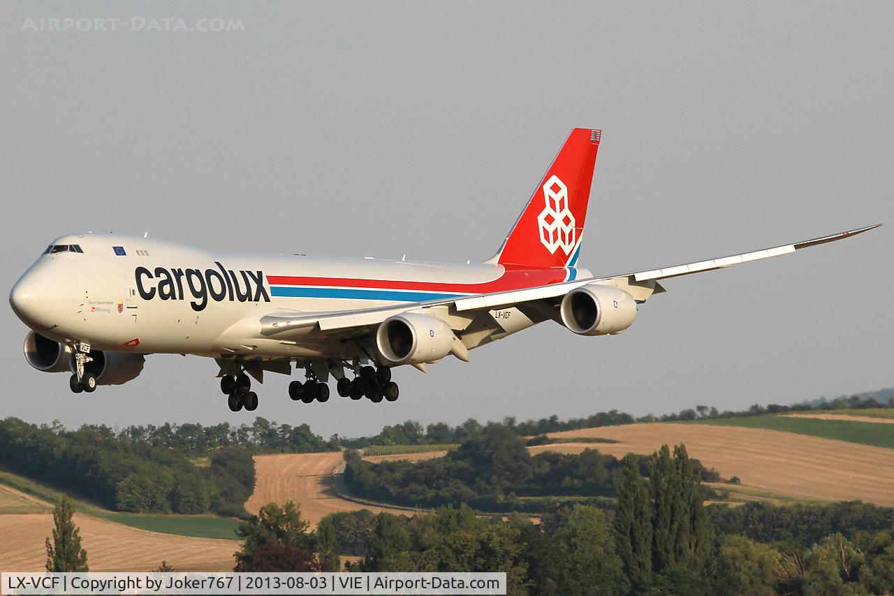 LX-VCF, 2012 Boeing 747-8R7F C/N 35811, Cargolux