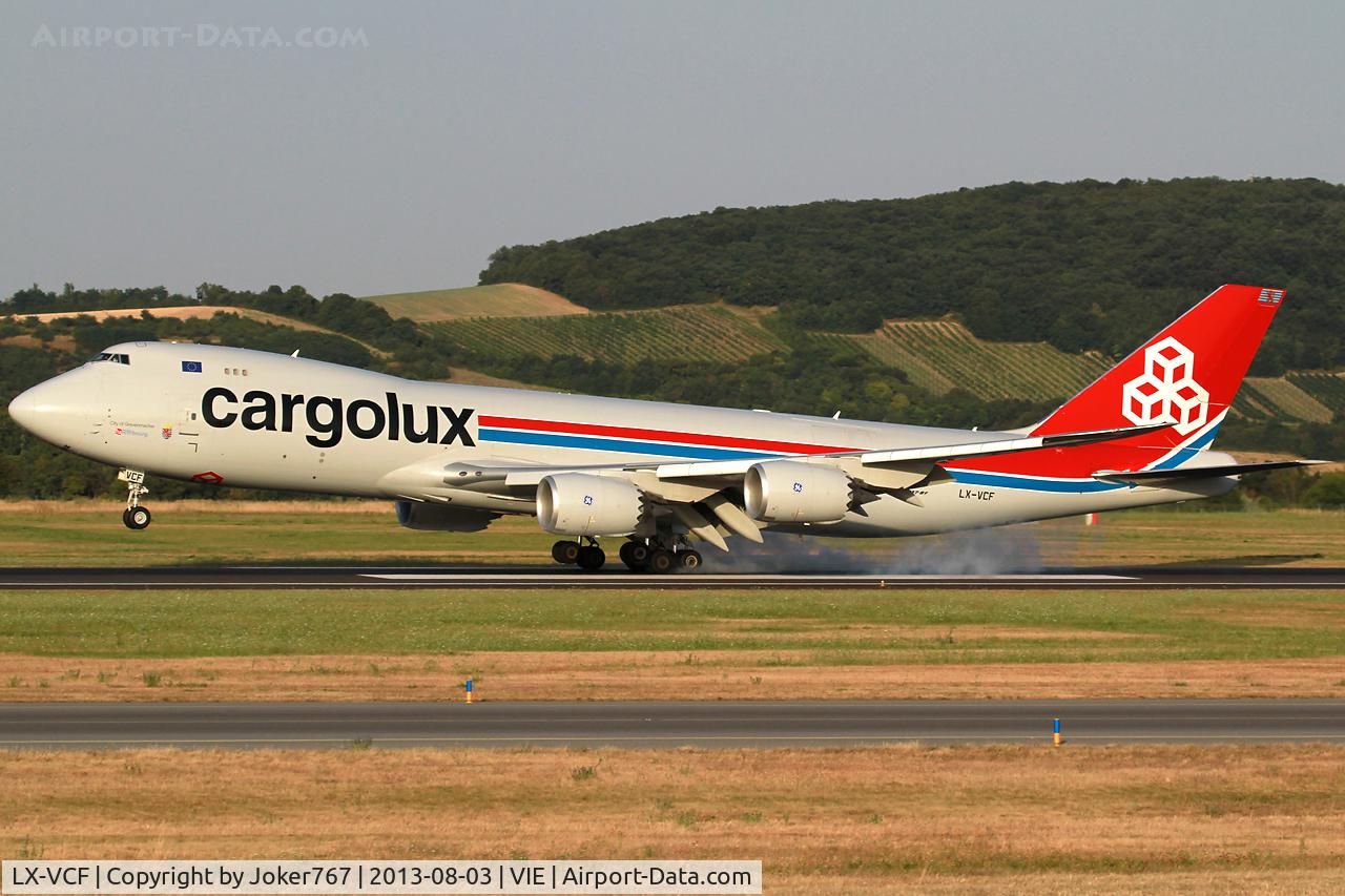 LX-VCF, 2012 Boeing 747-8R7F C/N 35811, Cargolux