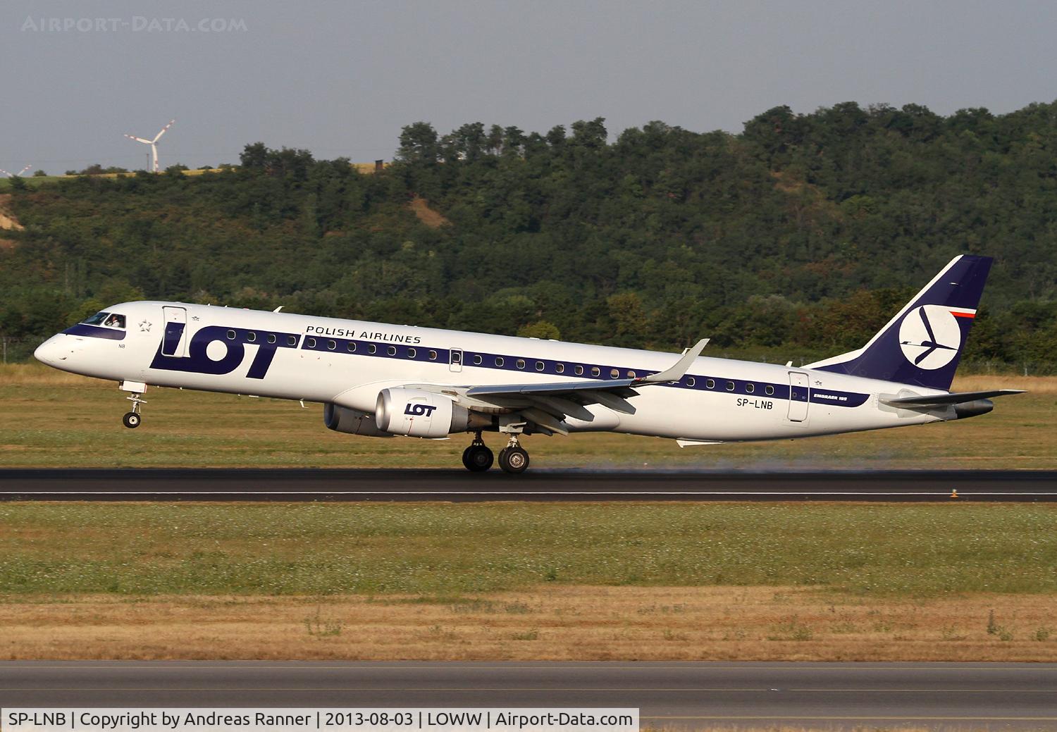 SP-LNB, 2011 Embraer 195LR (ERJ-190-200LR) C/N 19000444, LOT ERJ-195