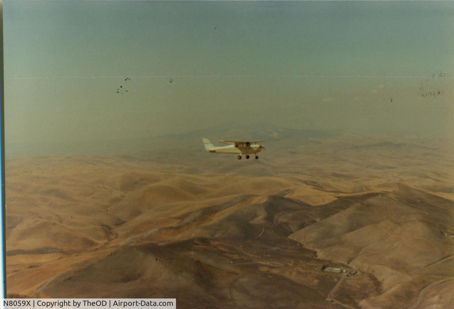 N8059X, 1961 Cessna 172B C/N 17248559, Taken over Lawrance Livermore site 300 around 3-1982