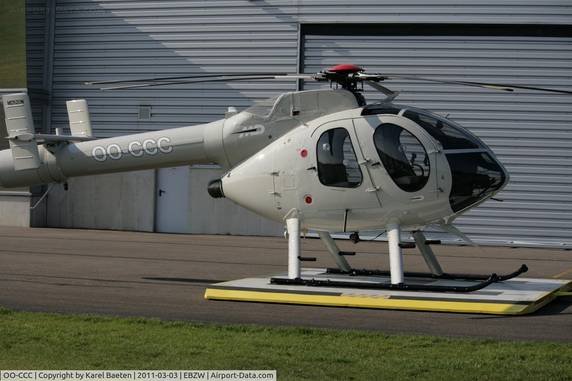 OO-CCC, 2008 McDonnell Douglas MD-500N C/N LN108, maintenance@EBZW