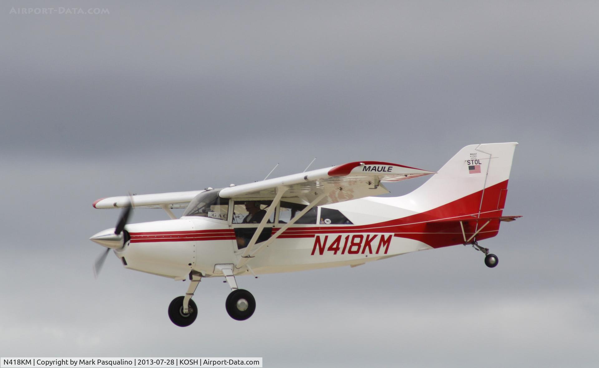 N418KM, 2002 Maule M-7-235C Orion C/N 25075C, Maule M-7-235C