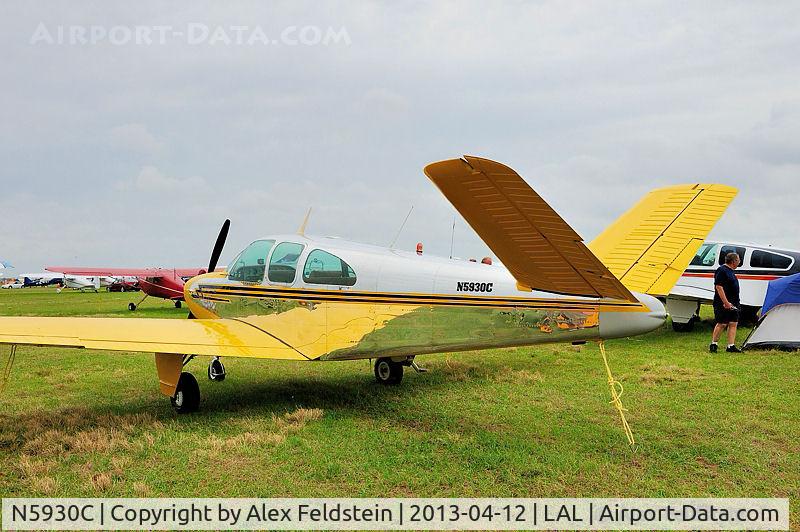 N5930C, 1952 Beech C35 Bonanza C/N D-3291, Sun-N-Fun