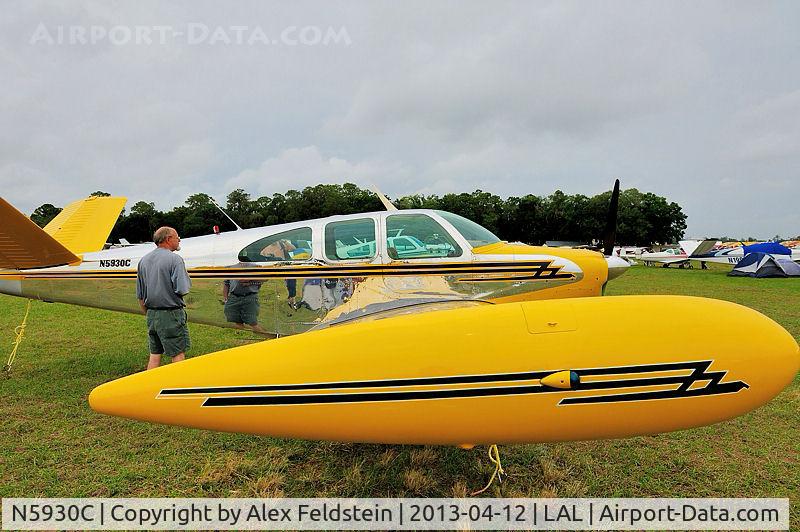 N5930C, 1952 Beech C35 Bonanza C/N D-3291, SUN-N-FUN