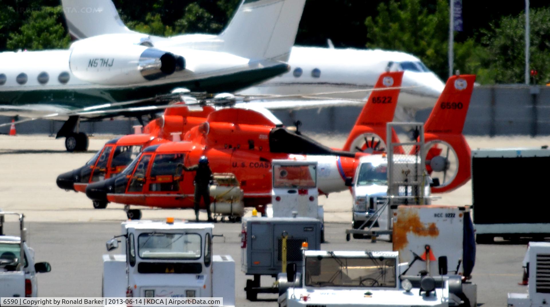 6590, Aerospatiale HH-65A Dolphin C/N 6291, USCG helos 6590 and 6522