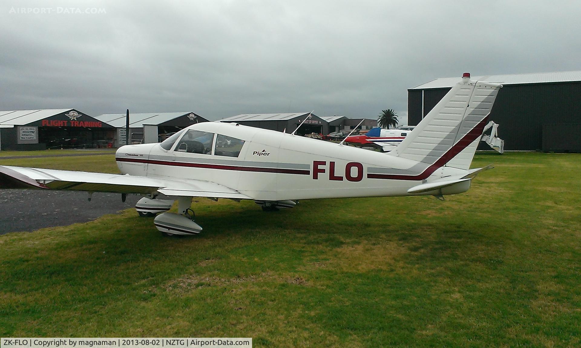 ZK-FLO, Cessna A152 Aerobat C/N A1521019, Clearly NOT a cessna but PA28 c/n 23089